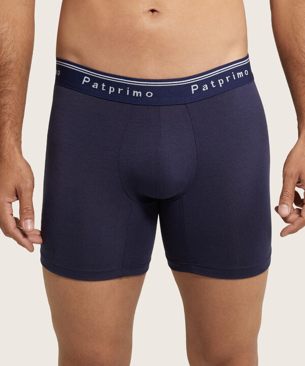 Boxer Pack X3 Pantaloncillo Medio Unicolor Algodón