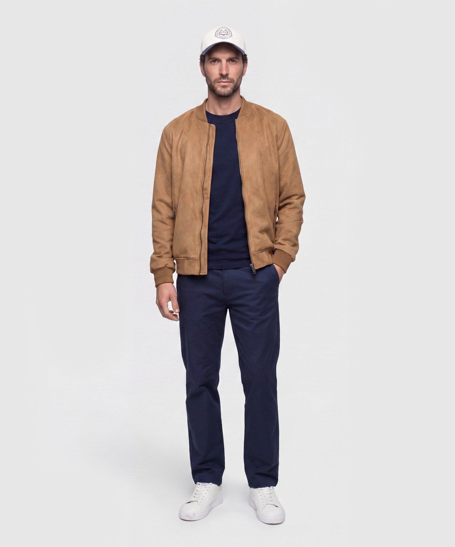 Chaqueta Tipo Bomber Para Hombre