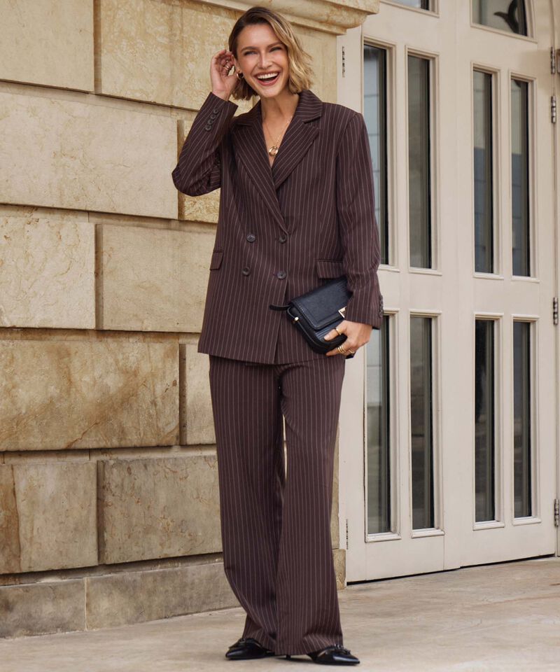 Pantal&oacute;n Sastre Bota Ancha Para Mujer