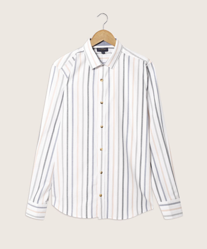 Camisa Manga Larga Preteñida