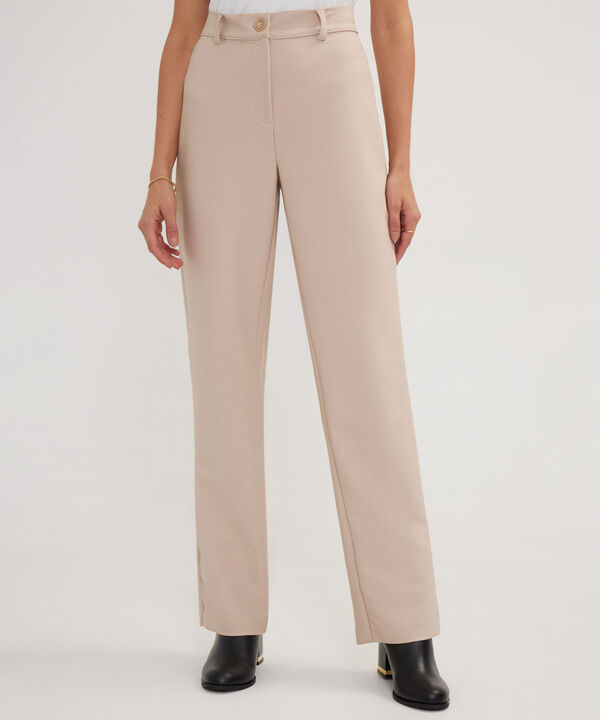 Pantalon Clásico Unicolor