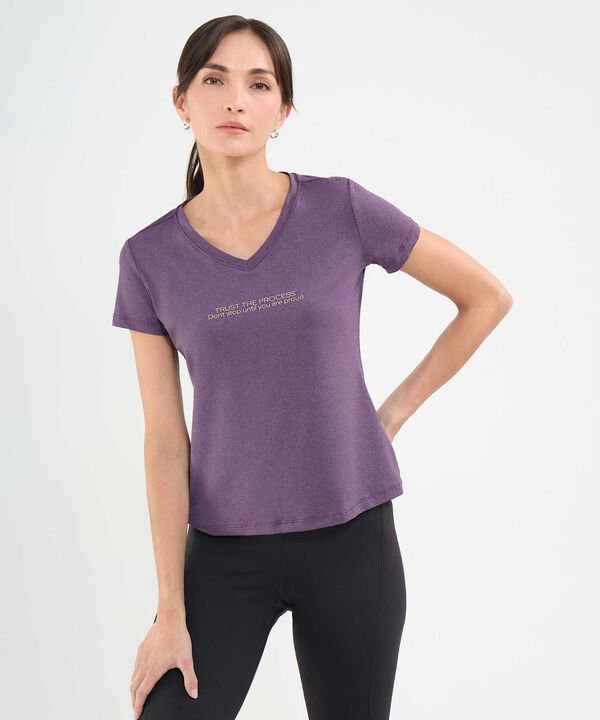 Camiseta Mc Cv Jaspeada Con Screen