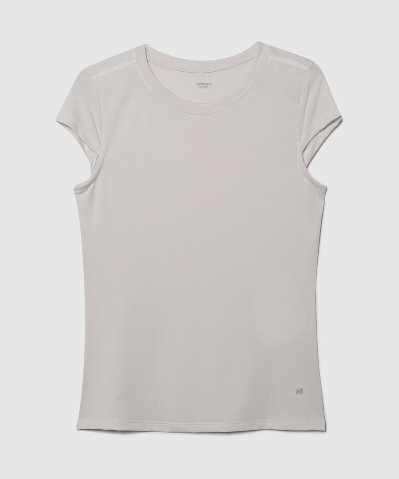 Camiseta Mc Cuello Redondo Manga Casquito