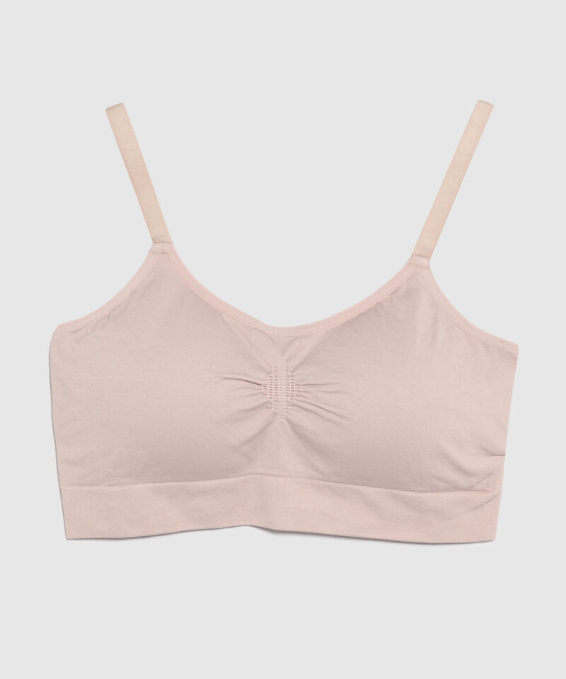 Top Top Cl&aacute;sico Con Copa Removible Y Tiras Ajustables