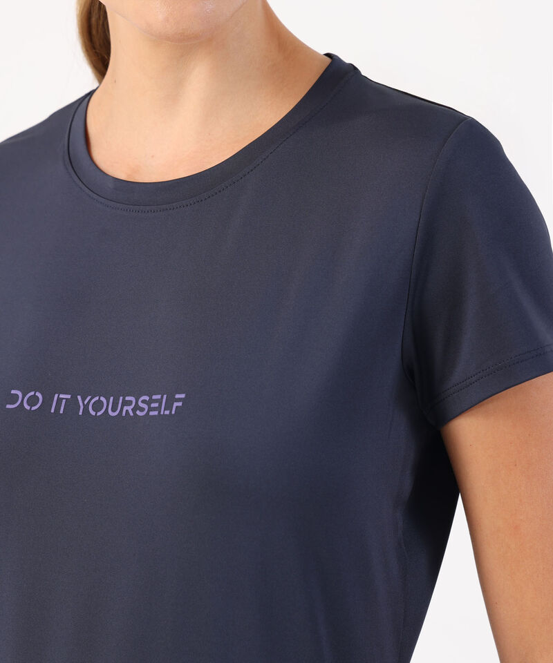 Camiseta Mc Unicolor Corta Con Screen