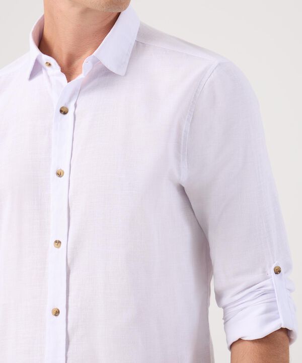 Camisa Manga Larga Con Charretera image number null