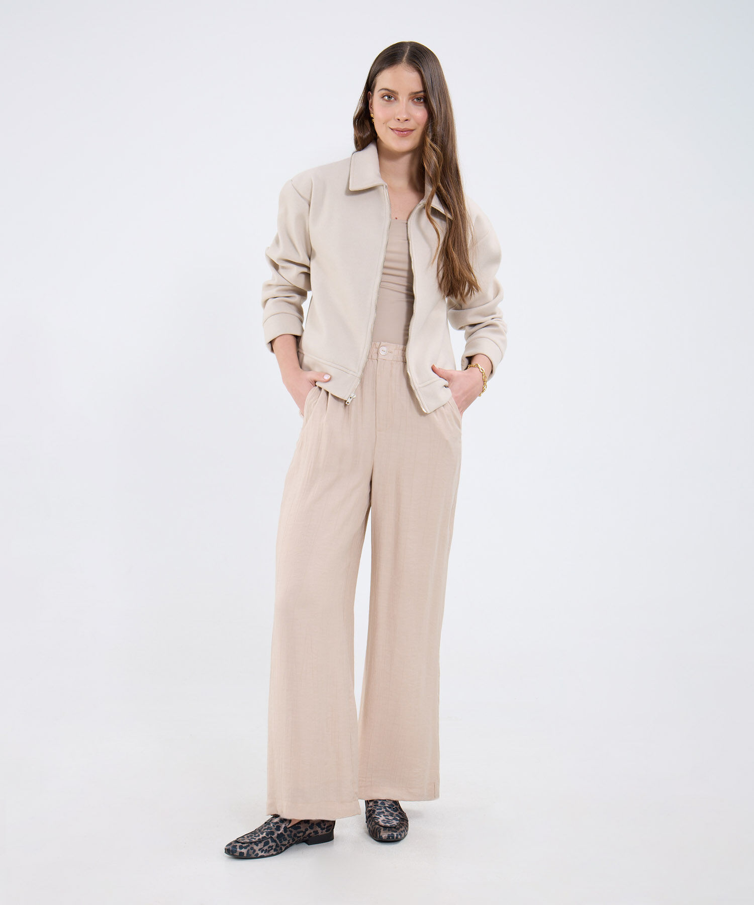 Pantalón Texturizado