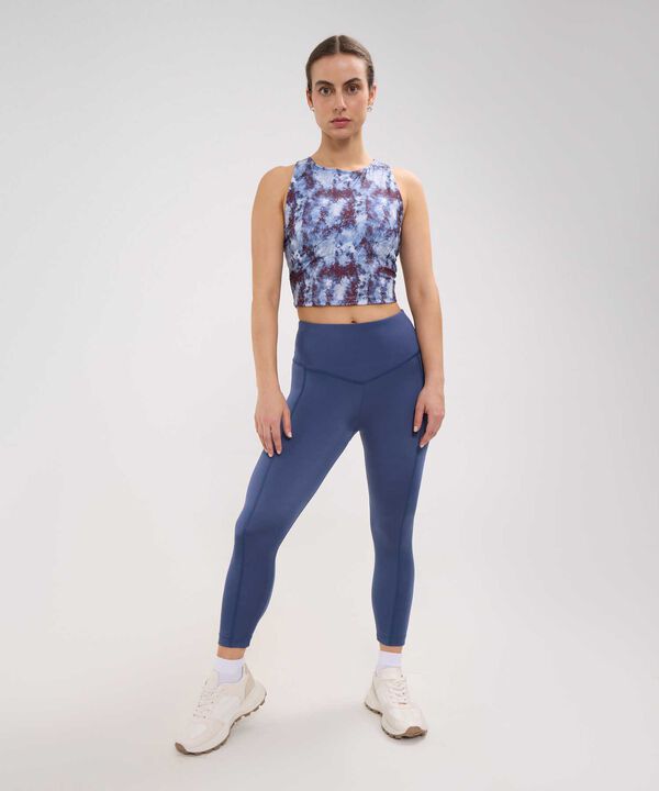 Leggings De Mujer De Diseño Deportivo Con Detalles Tejidos image number null