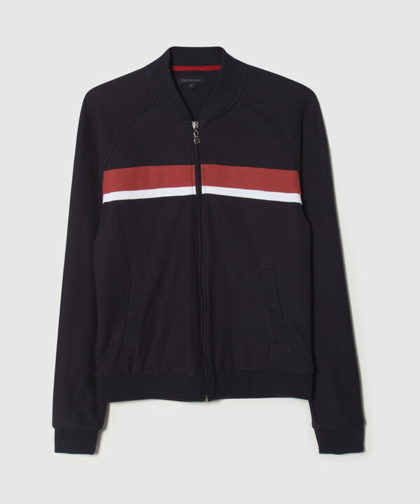 Buzo Tipo Bomber Con Cortes