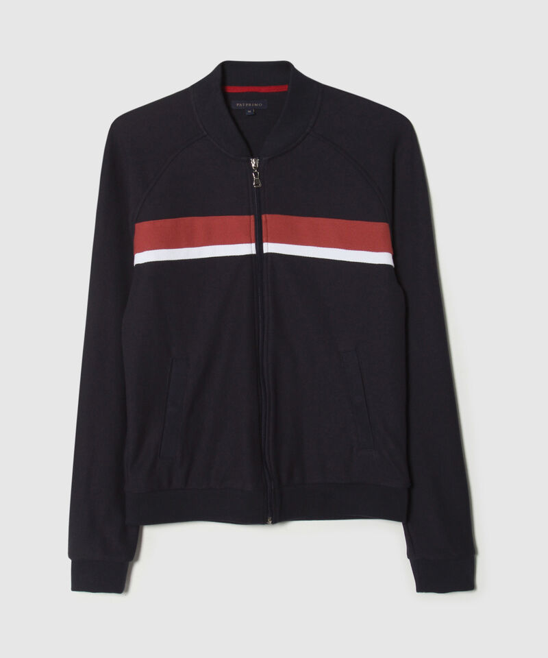 Buzo Tipo Bomber Con Cortes