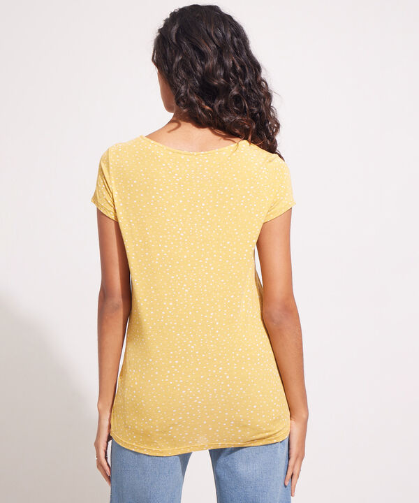 Camiseta Escote Redondo Negro