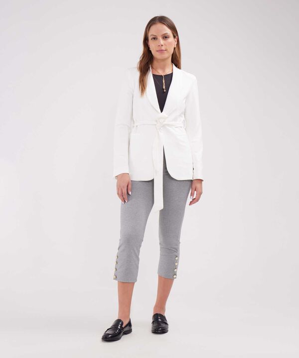 Leggins Unicolor Con Botones Decorativos image number null