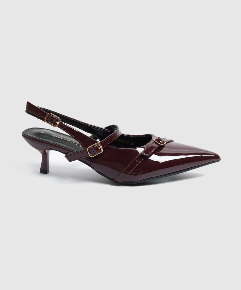 Tacones Destalonados Con Correas Mujer