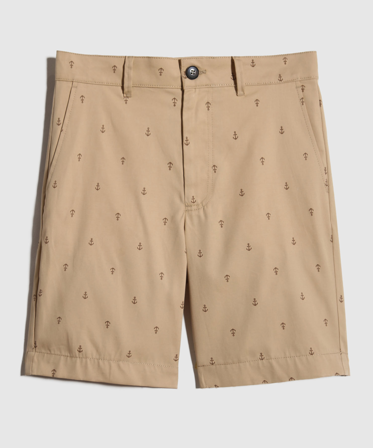 Bermuda Estampada Y Teñido En Prenda