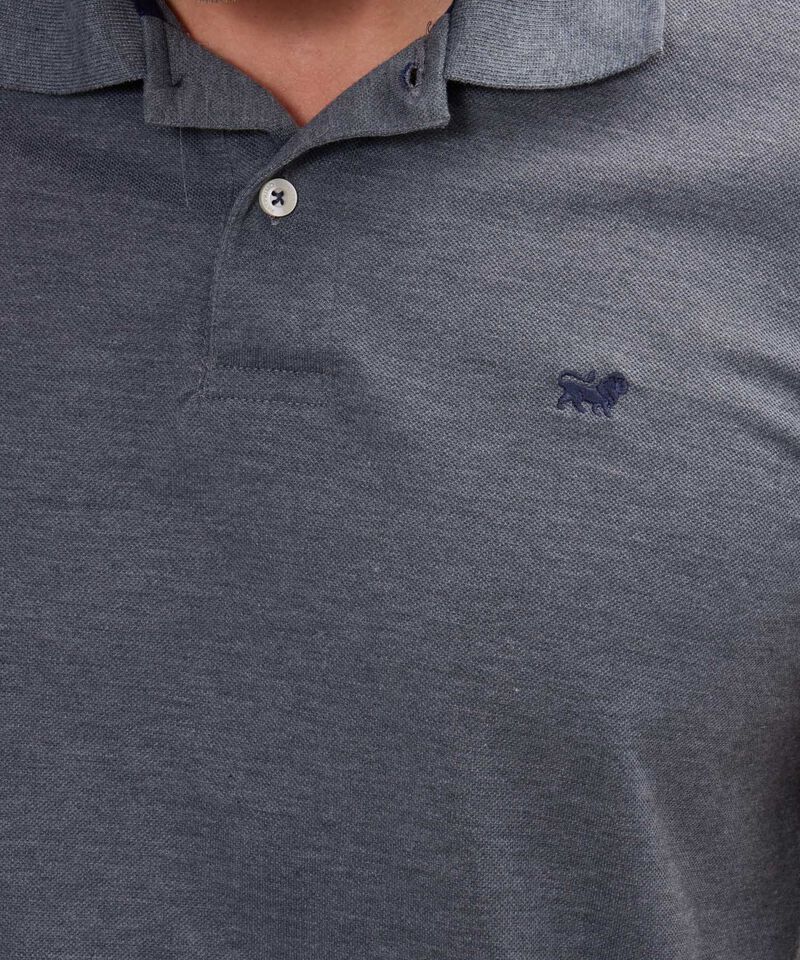 Polo Tejido Unicolor Cuello Y Puños Tejidos,Sin Bolsillo Con Hiladillo.