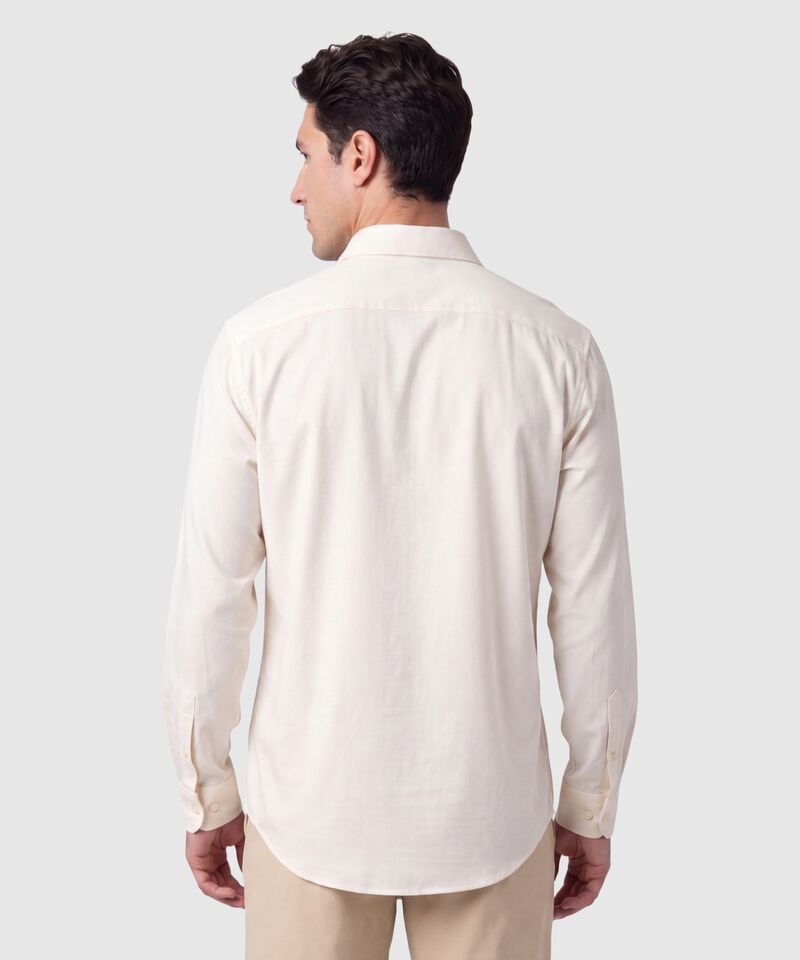 Camisa Manga Larga con Bolsillo Para Hombre