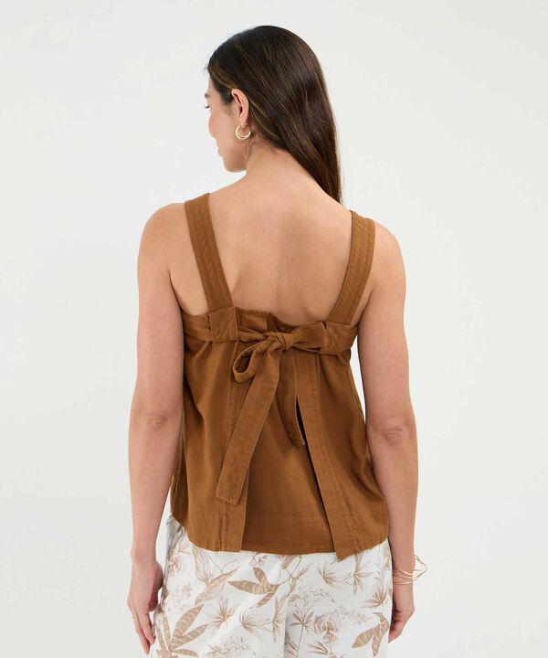 Blusa en Efecto Rústico