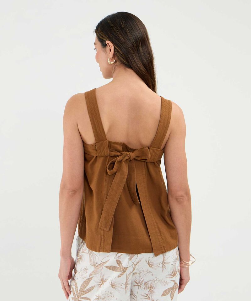 Blusa en Efecto Rústico