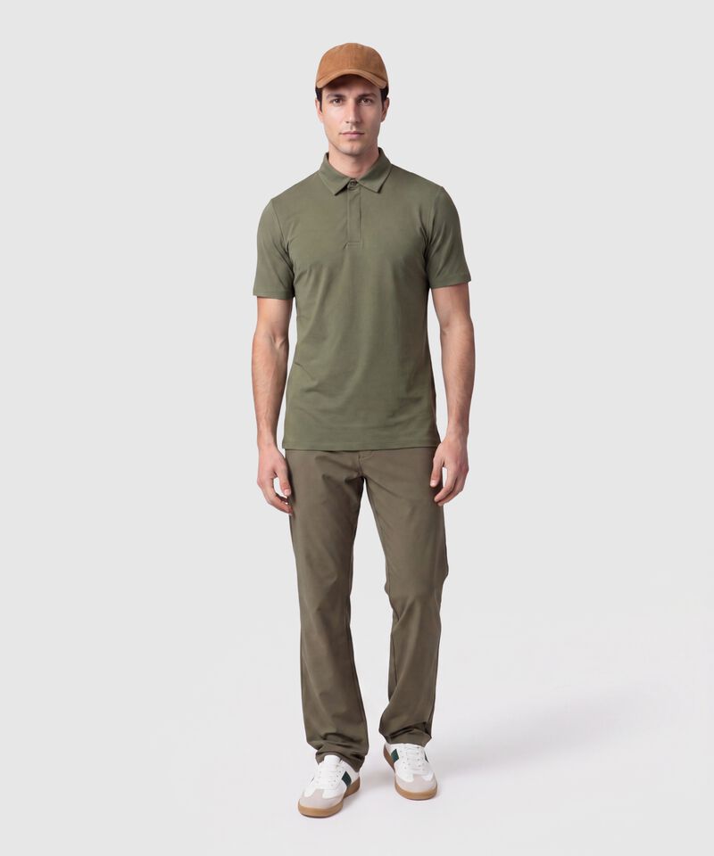 Polo Manga Corta Casual Para Hombre