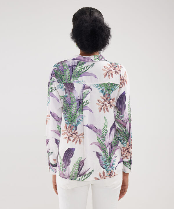 Camisa Estampada Manga Larga