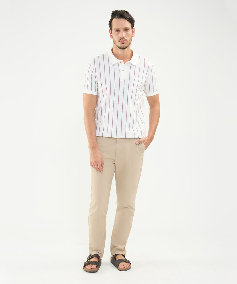 Polo Tejida con Rayas