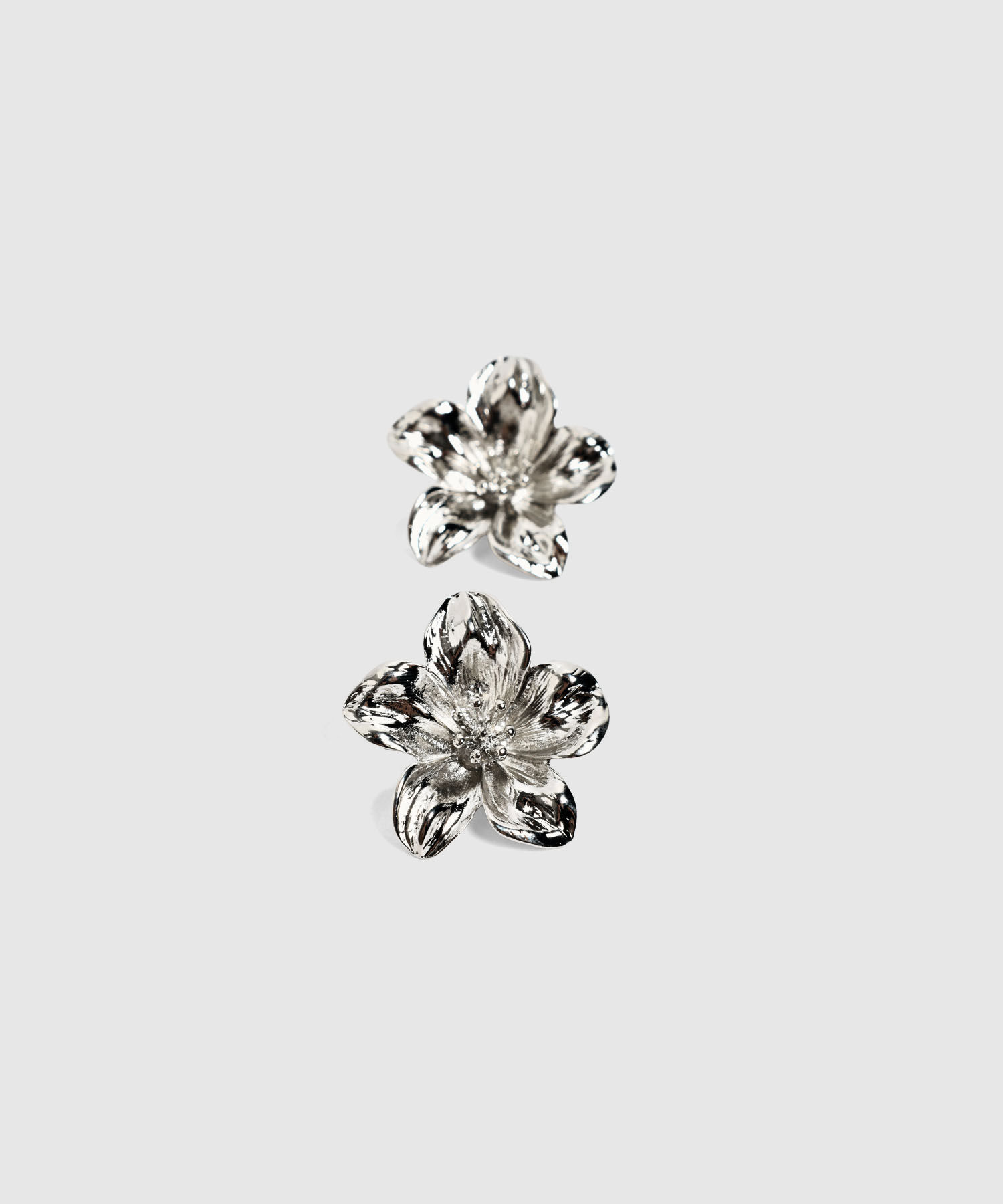 Aretes Flor Maxi Para Mujer