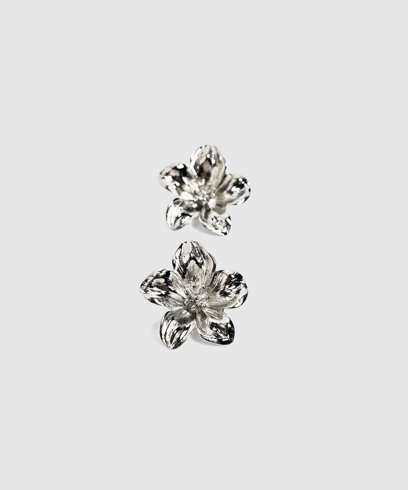 Aretes Flor Maxi Para Mujer