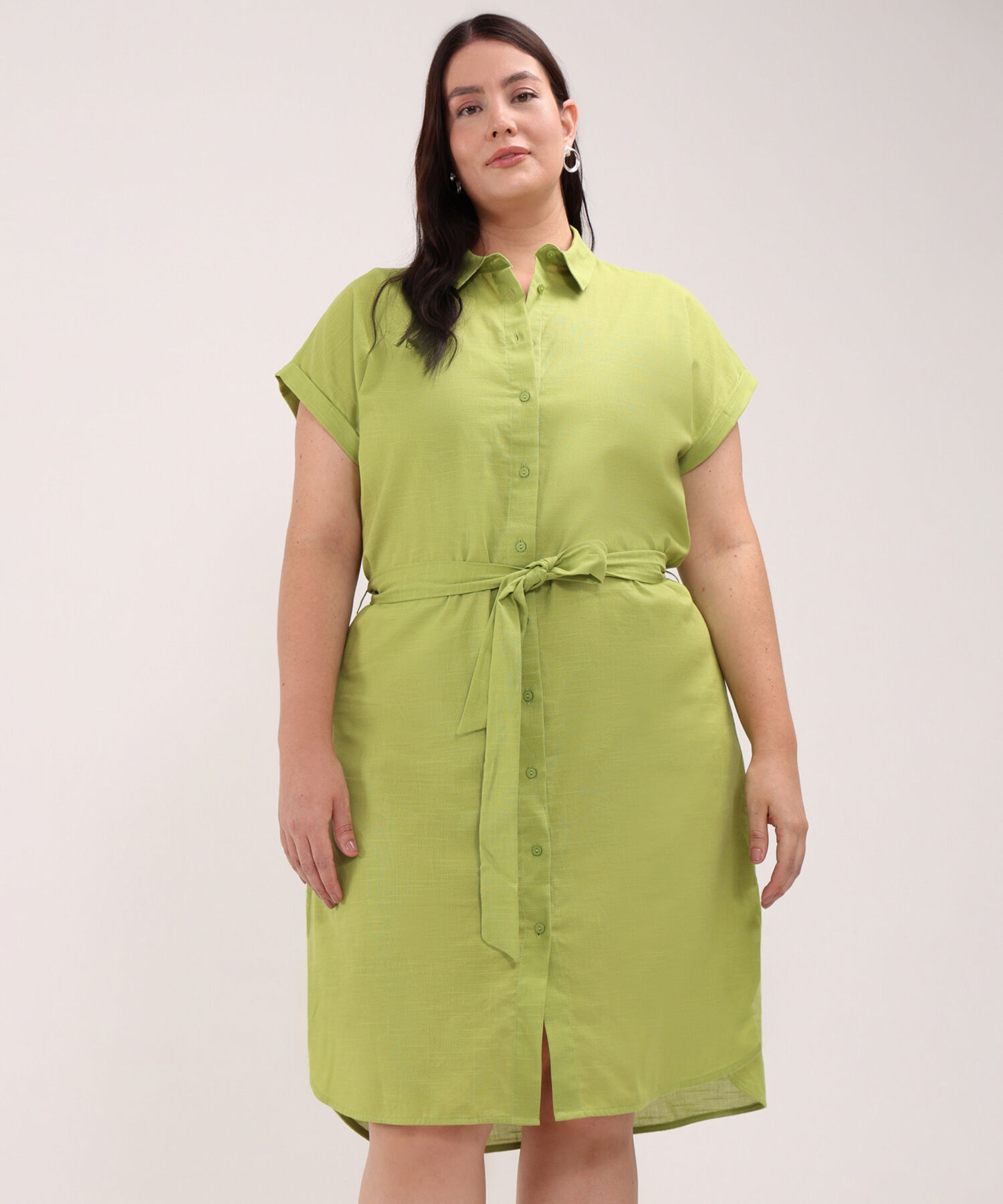 Vestido Unicolor