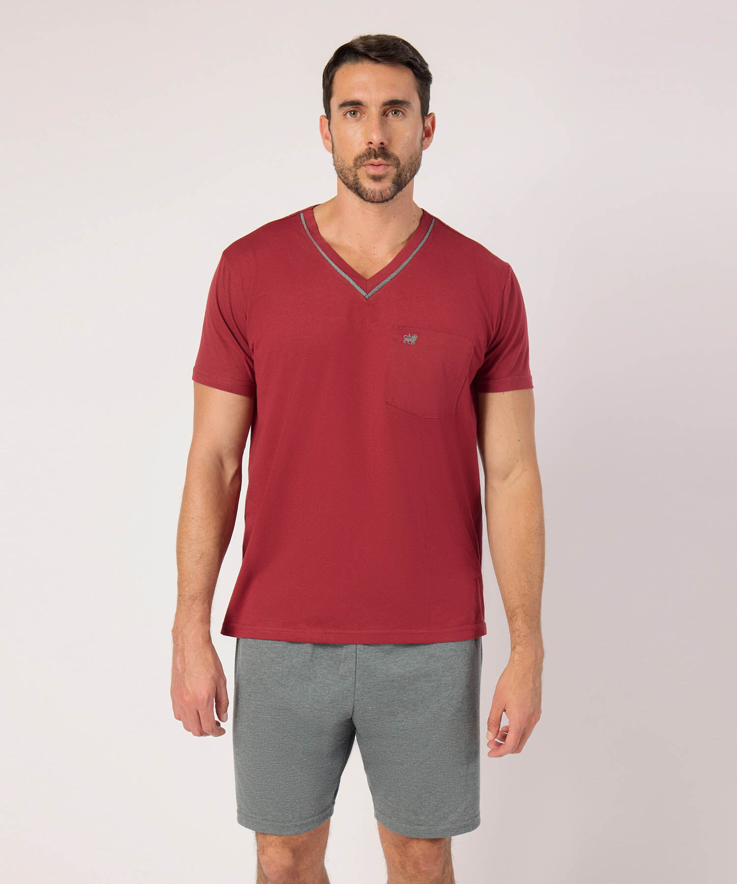 Conjunto De Pijama Unicolor 