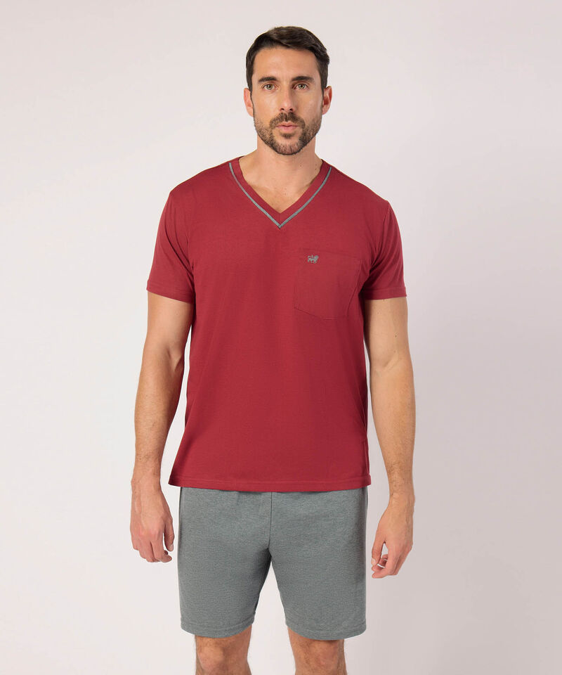 Conjunto De Pijama Unicolor 