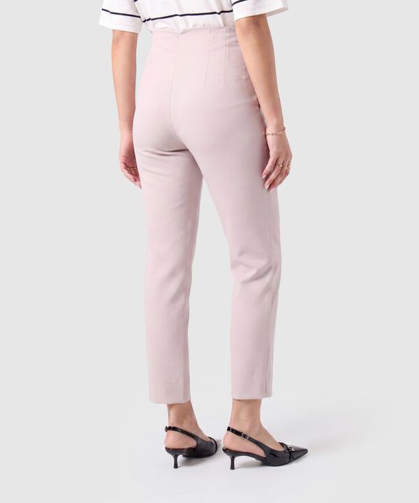 Pantal&oacute;n Ajustado De Tiro Alto Mujer