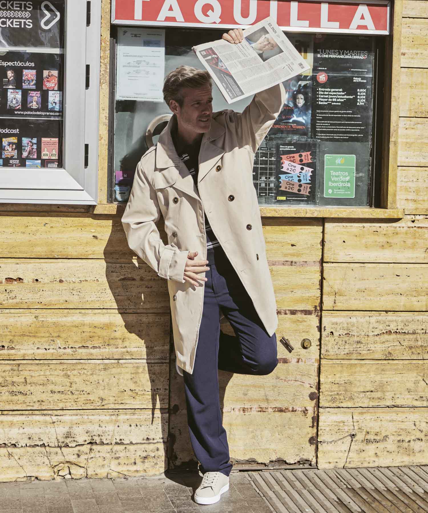 Pantal&oacute;n Chino Unicolor Para Hombre