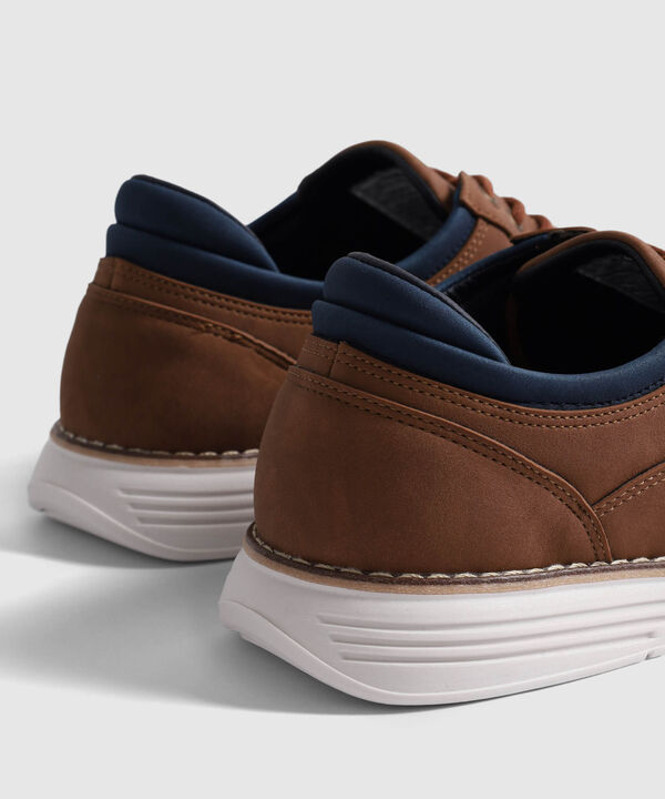 Zapatos Oxford Gamuzados