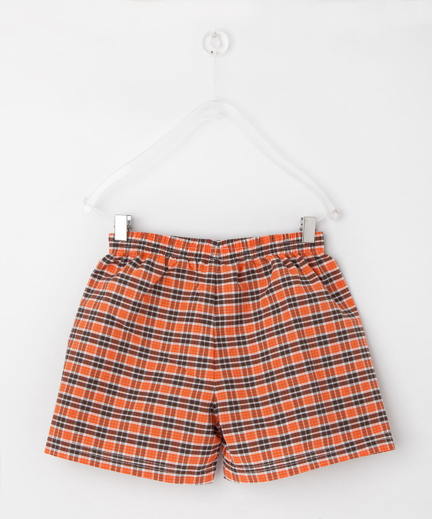 Pantaloncillo Bóxer Niño A Cuadros