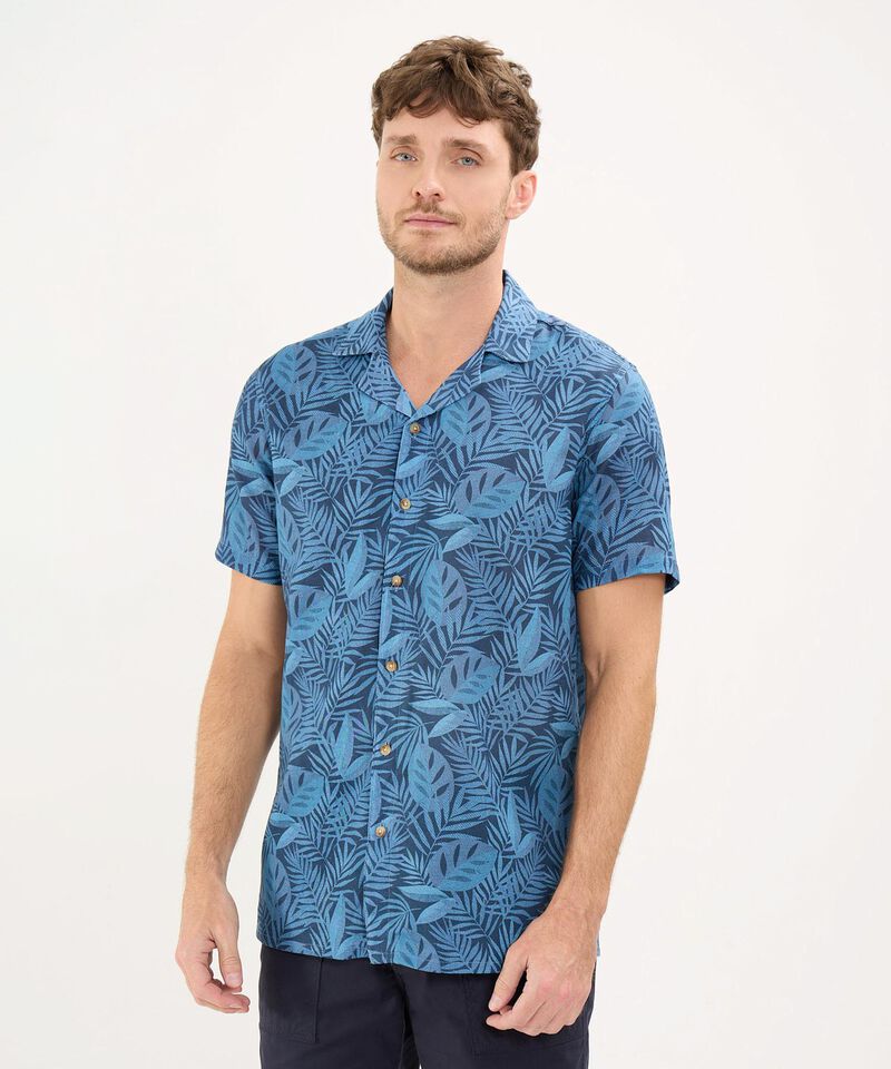 Camisa Resort Estampada