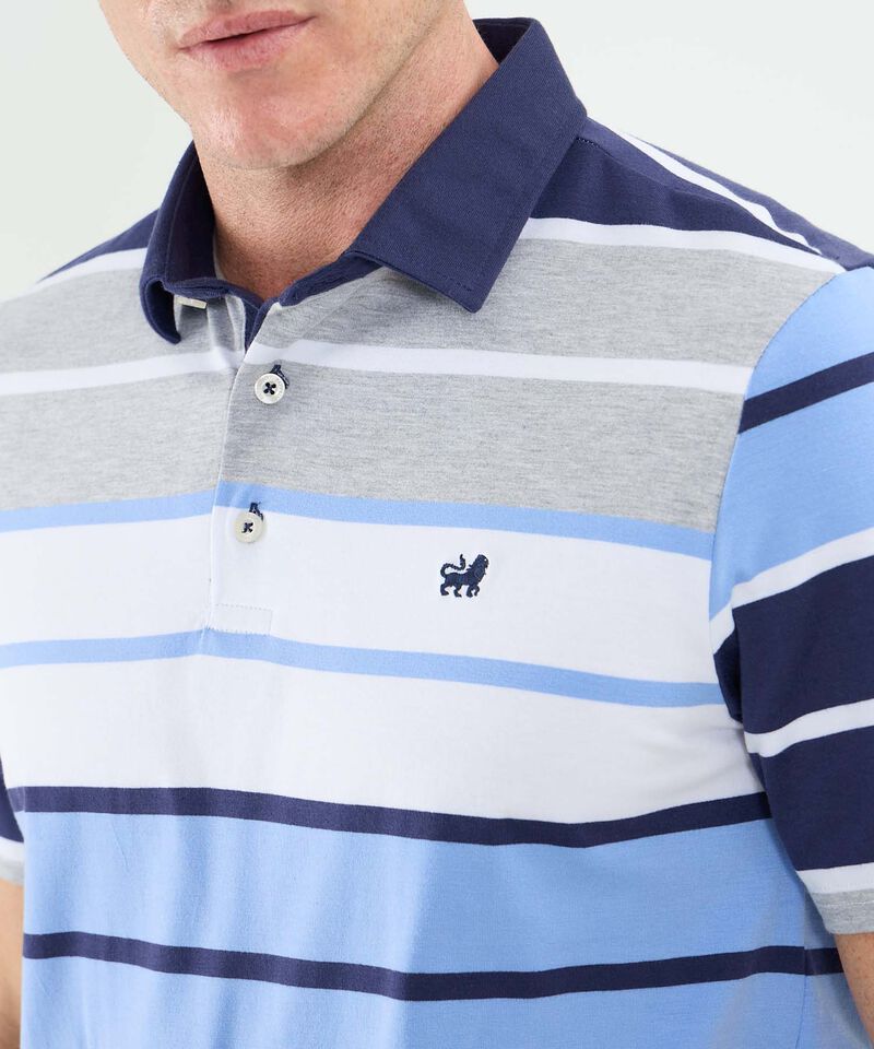 Polo Cuello Máquina Preteñida Sin Bolsillo Para Hombre