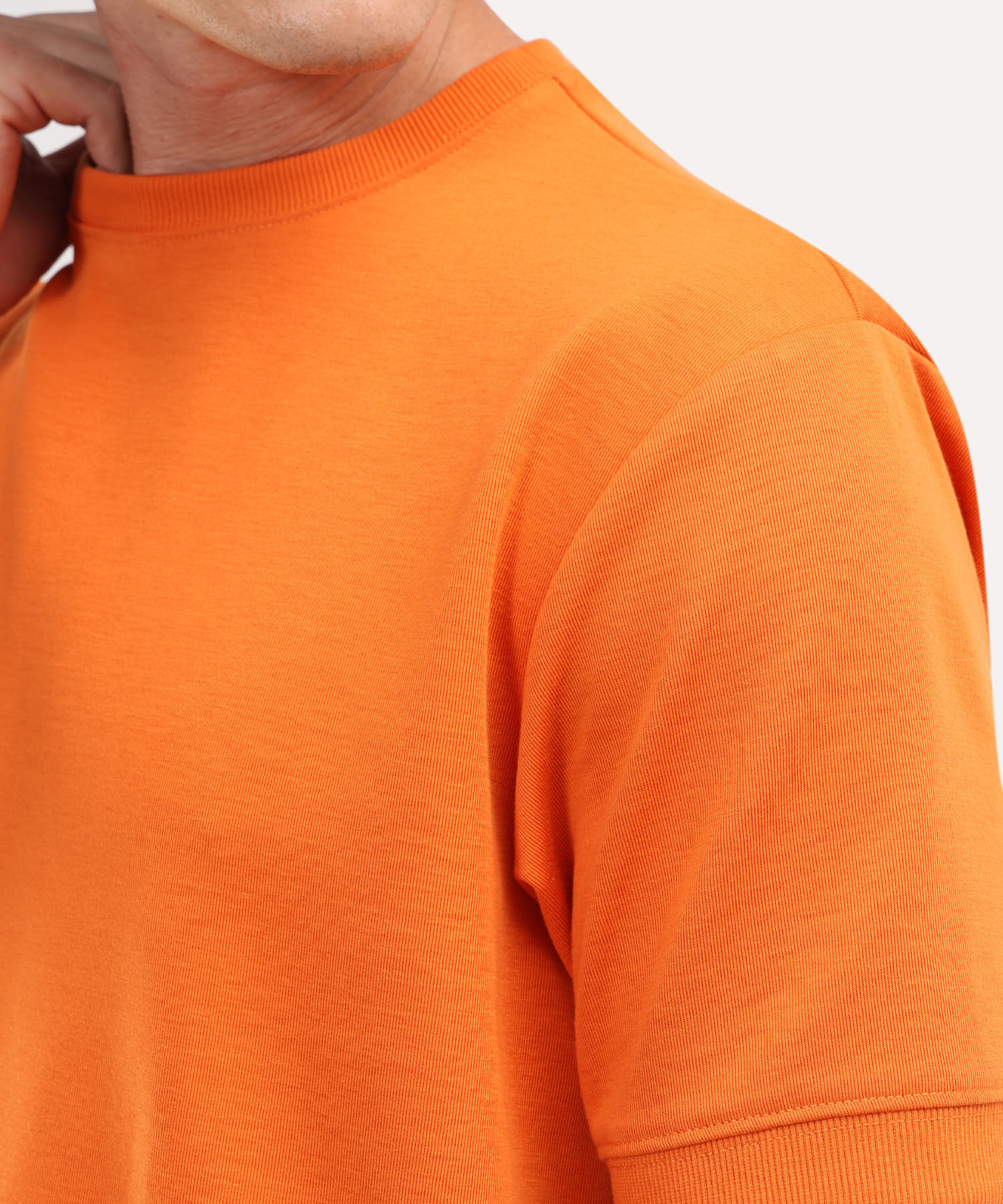 Camiseta Unicolor Oversize