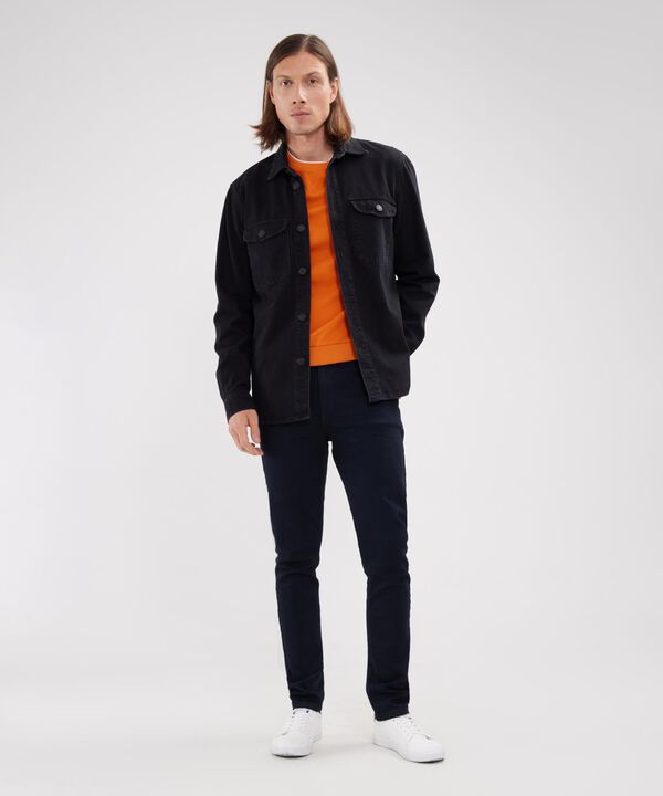 Jean Skinny Tono Negro image number null