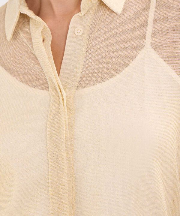 Camisa con Lurex image number null