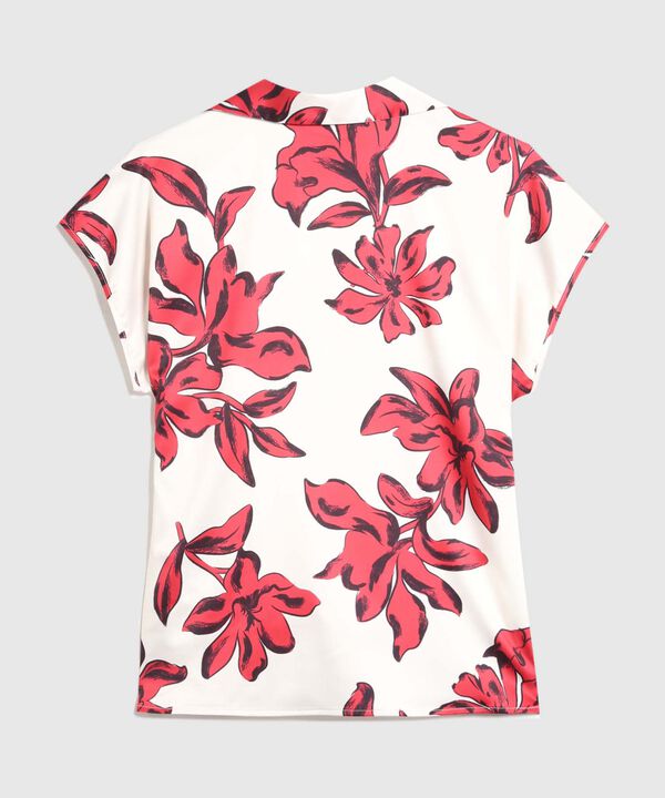 Blusa Manga Corta Estampada  image number null