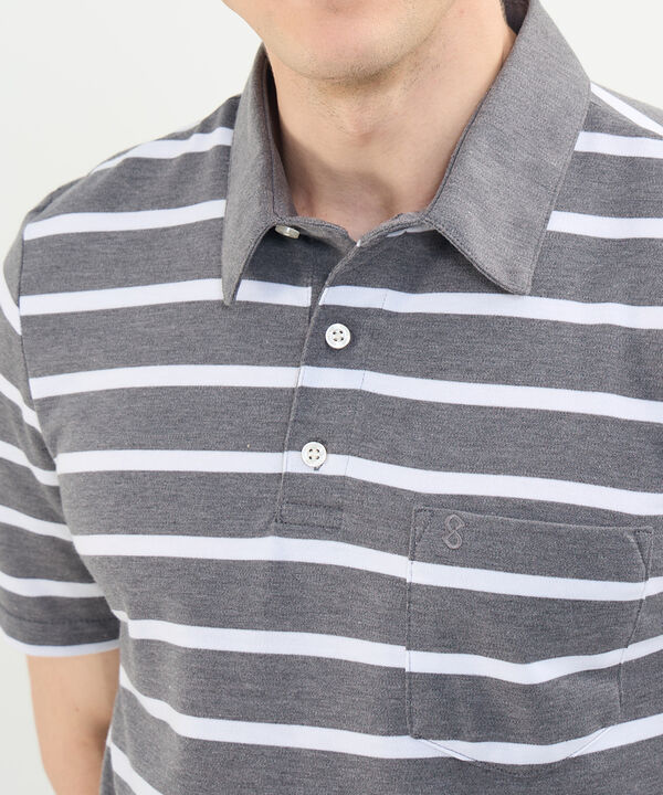 Polo Cuello Duro con Franjas image number null