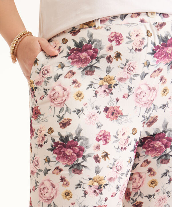 Pantalón Chino Estampado