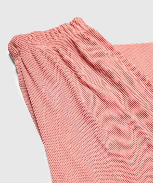 Pantalón Fluido Acanalado image number null