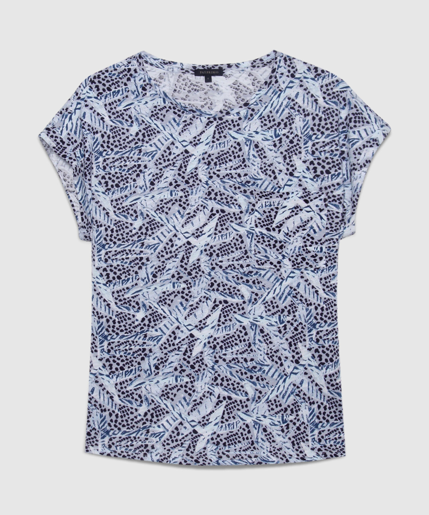 Camiseta Con Guardapolvos Y Bolsillo