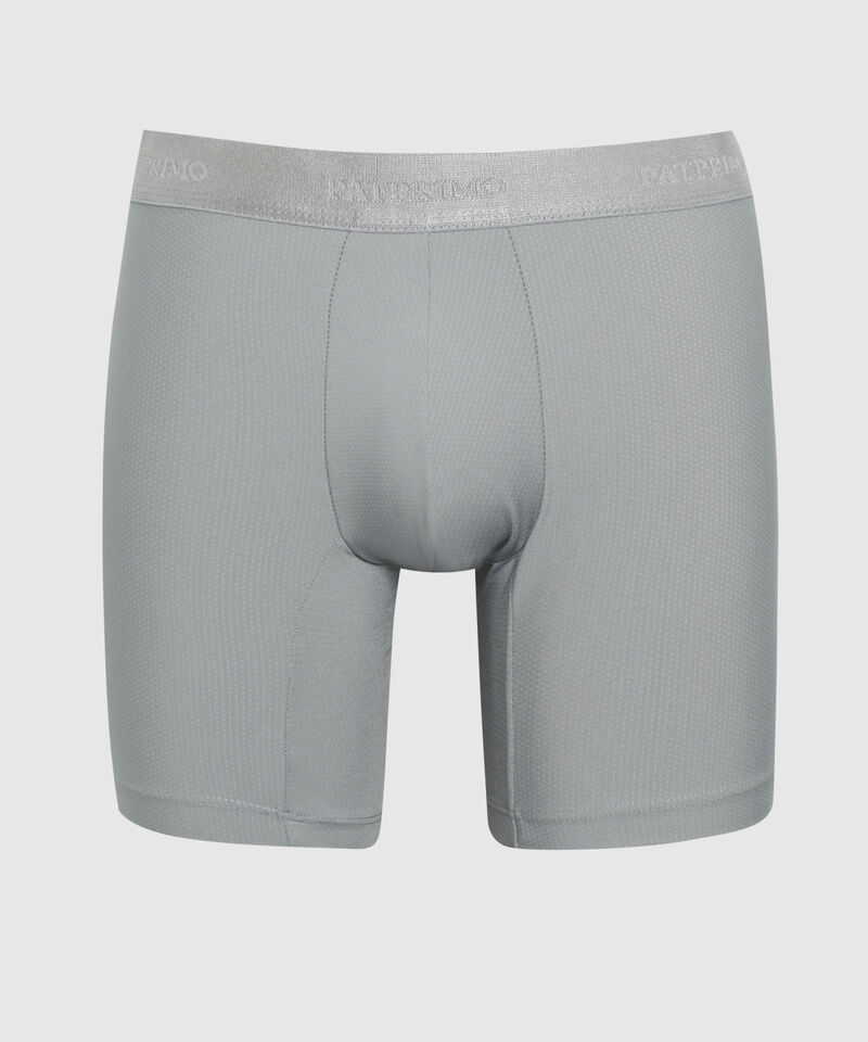 B&oacute;xer Medio Con Micropuntos Para Hombre