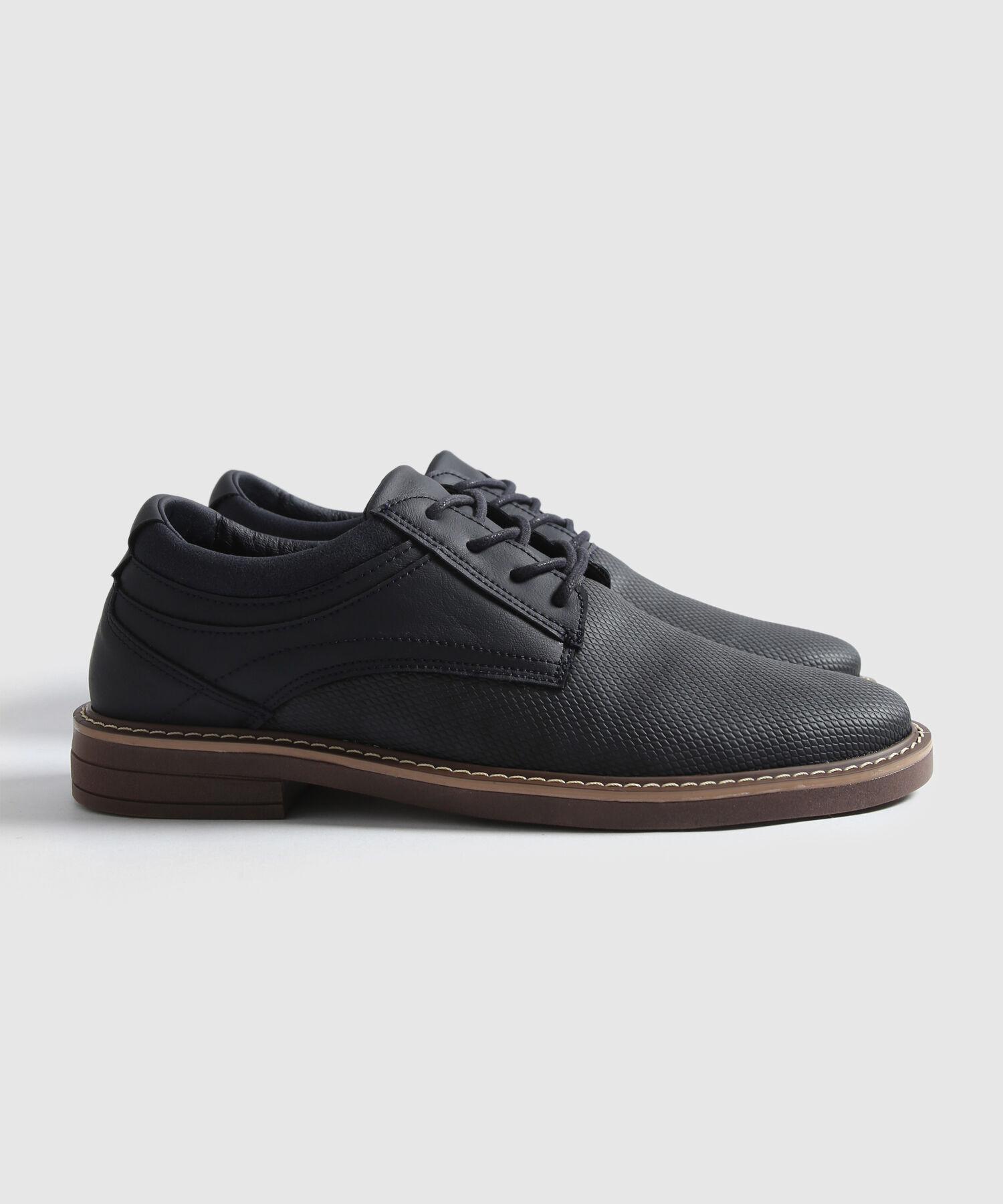 Zapatos Oxford Texturizados