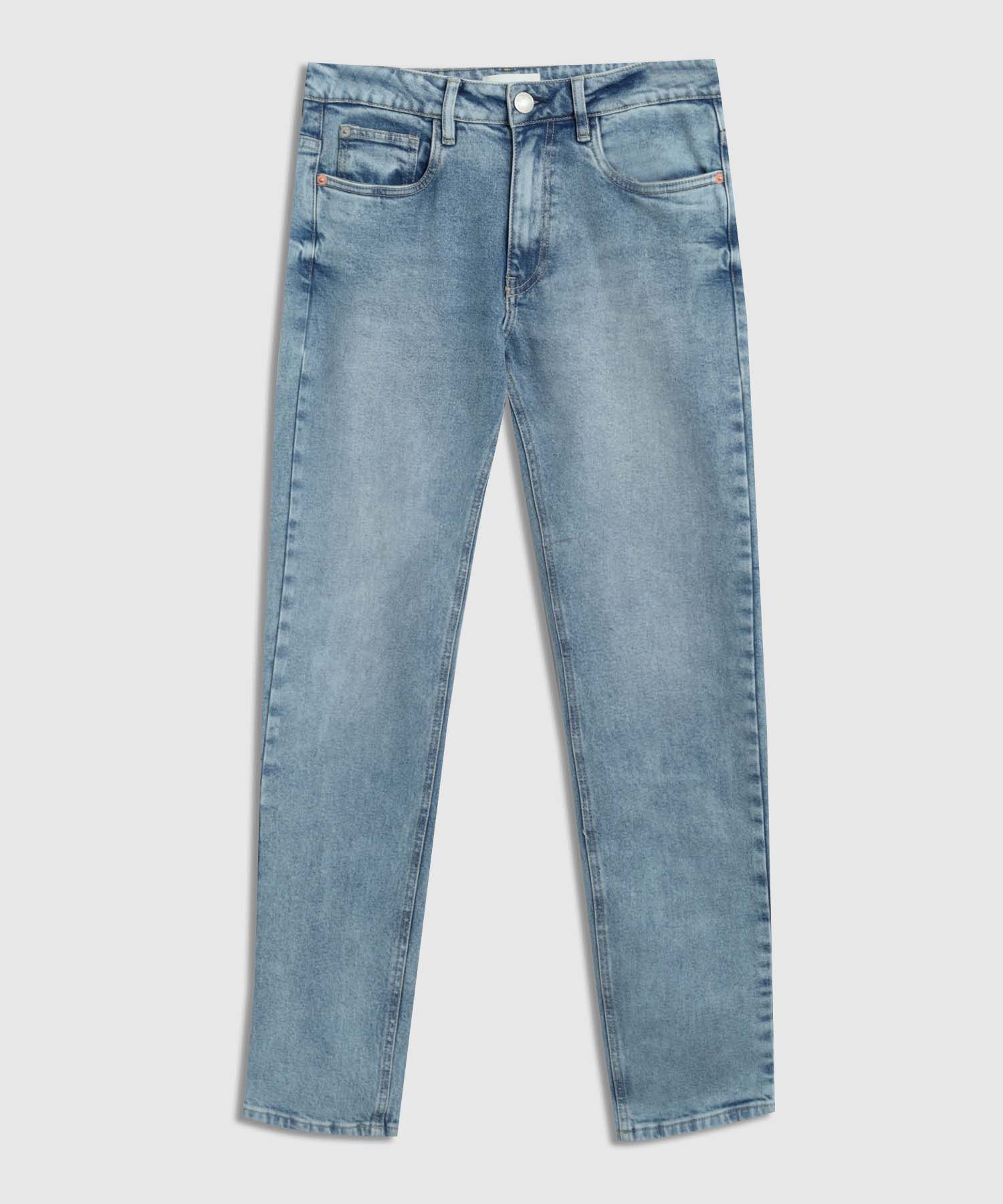 Jeans Silueta Slim Para Hombre