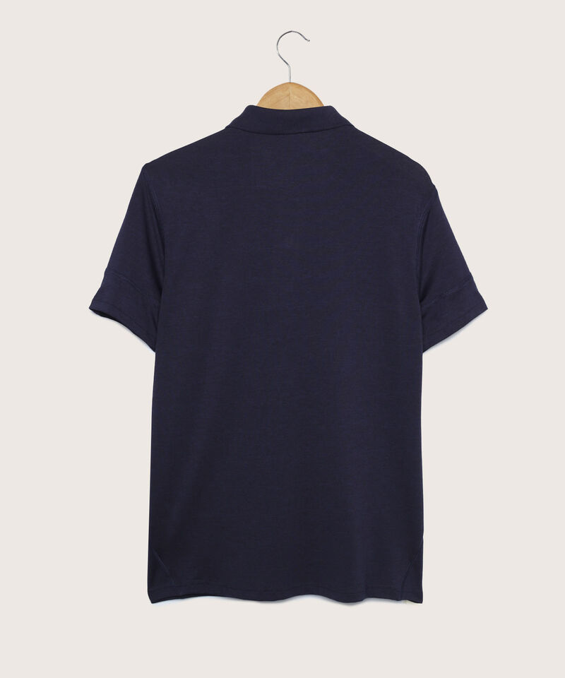 Polo Cuello Tejido Sin Bolsillo