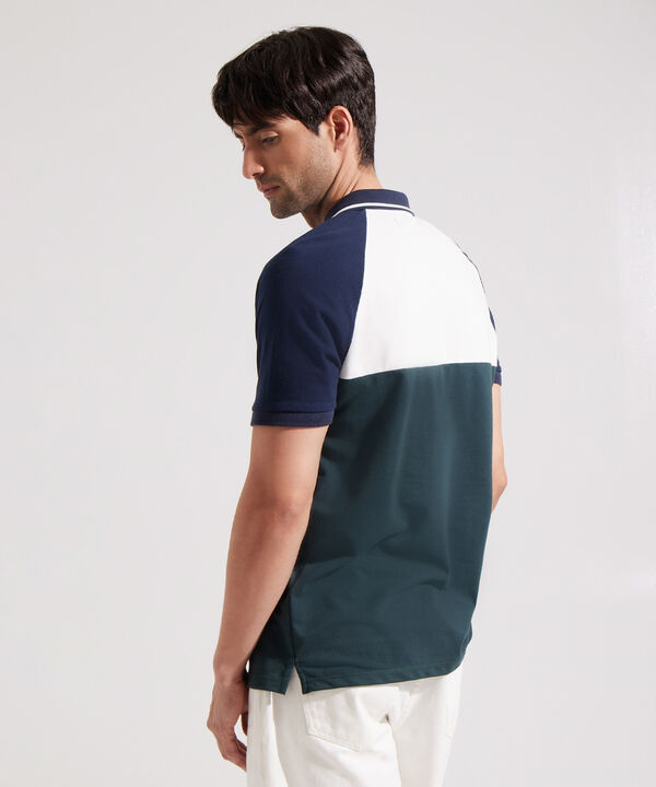 Polo Unicolor Bloques