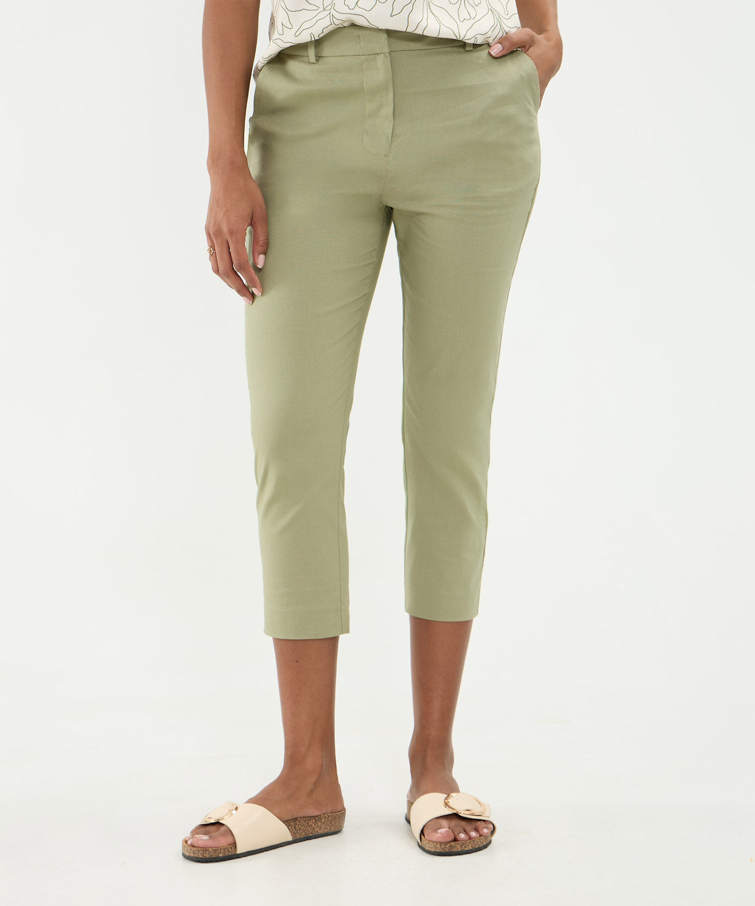 Pantalon Capri Para Mujer